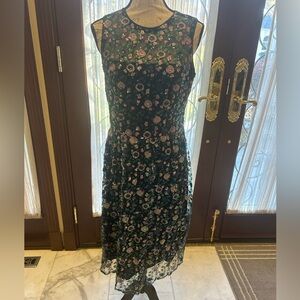 Maggy London Sequin Embroidered Dress Size 6